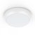 V-Tac 10W IP65 Round LED Dome Light - 2D Bulkhead in White with Microwave Sensor Cool White