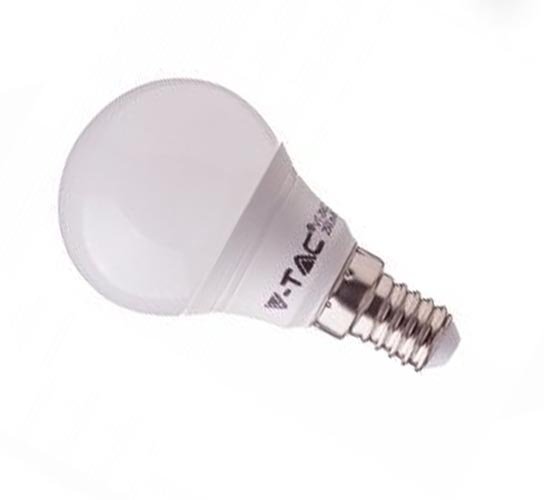 7W E14 LED Plastic Golfball Bulb with Samsung Chip Cool White