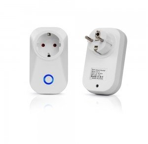 V-Tac EU Wifi Plug Compatible with Google Home &  Alexa