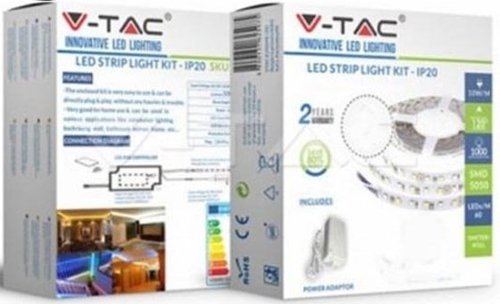 12V White LED Strip Light Kit - 5m LED Light Kit