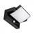 V-Tac LED IP65 Wall Light 17 Watt (PIR Sensor - Black Body) Warm White