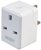 V-Tac WIFI UK Wall Mini Plug with USB Port Compatible with Amazon Alexa and Google Home