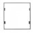 V-Tac White Aluminium Frame for 622x622mm Panel with Screws Fixed