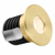 All LED 1 Watt IP65 Drive Over Baffle Ground Light Noble1 37mm Dia. Brushed Brass Finish Warm White - 3000K