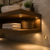 ALL LED 37mm Dia. Midi 1 Watt IP65 LED Marker Light (Warm White - Brushed Brass Finish)