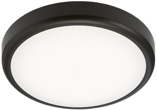 14W CCT Adjustable LED Bulkhead IP65 - Black Trim - (3000K/4000K/5700K) This is a Product image
