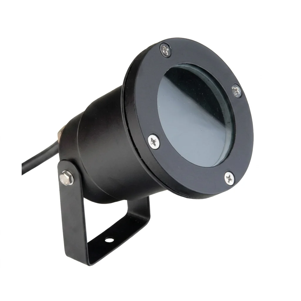KnightsBridge 50W GU10 IP54 Adjustable Spike & Wall Garden Light