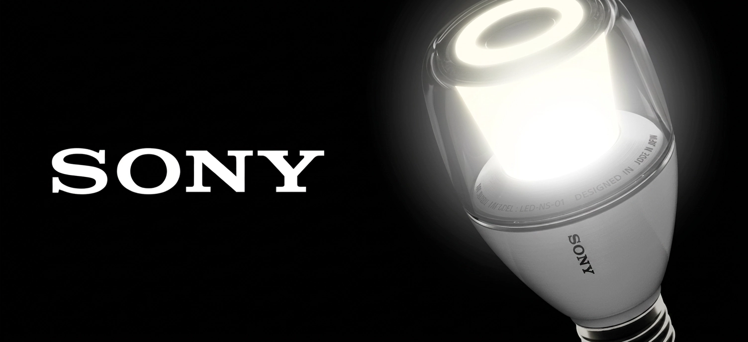 Sony LED Speaker Light Bulb Side On