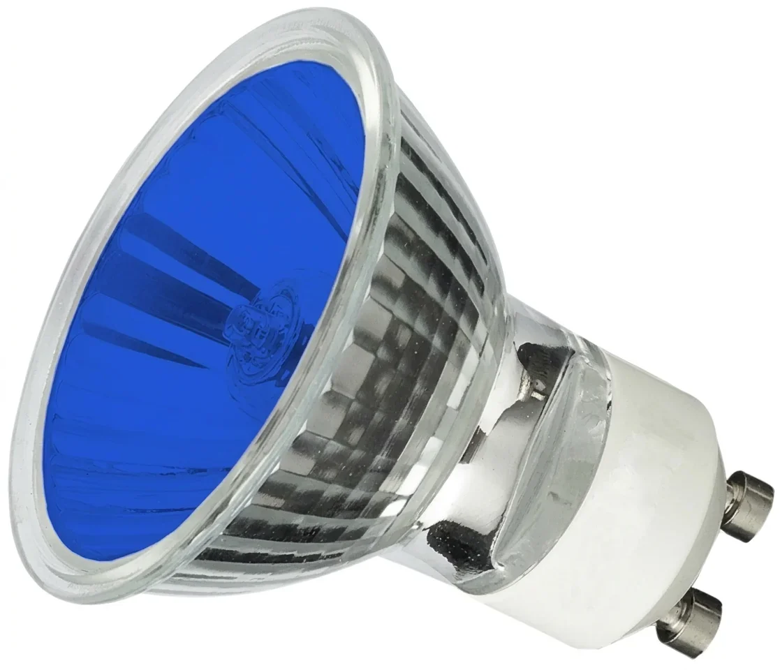 Blue Halogen GU10 Par16 50W Spotlight 36° Beam