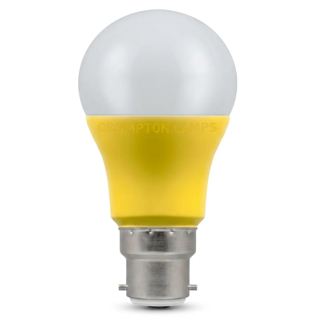Crompton 10.5W 22mm Ba22d/BC LED GLS Very Warm White (827) Non-Dimmable - 60W Equivalent