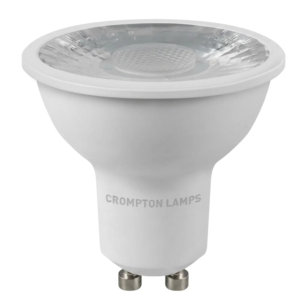 Crompton 5W LED GU10 Cool White (840/845) Non-Dimmable - 38 Deg 50W Equivalent