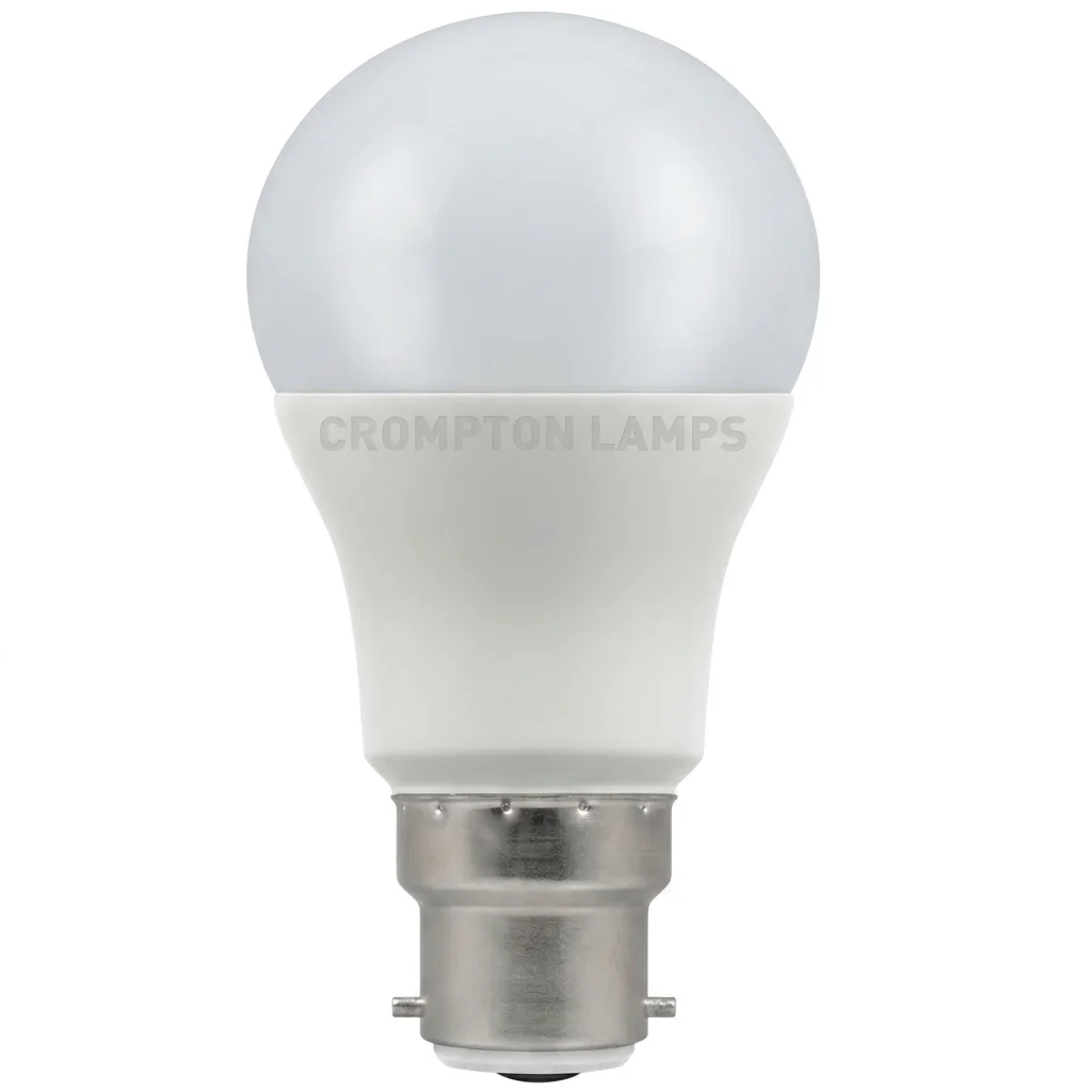 Crompton 4.2W 22mm Ba22d/BC LED GLS Very Warm White (827) Non-Dimmable - 40W Equivalent