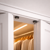 Discreet miniature recessed double door sensor