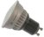 This is a 3W GU10 Reflector/Spotlight bulb that produces a Warm White (830) light which can be used in domestic and commercial applications