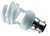 This is a 9W 22mm Ba22d/BC Spiral bulb that produces a Warm White (830) light which can be used in domestic and commercial applications