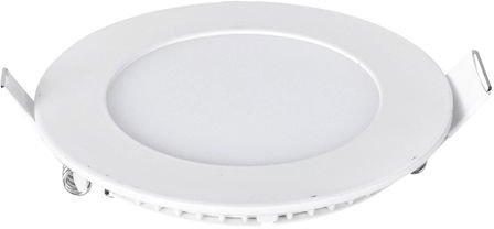 Ener-J 3W Recessed Round LED Mini Panel 85mm Dia (3000K - Warm White)