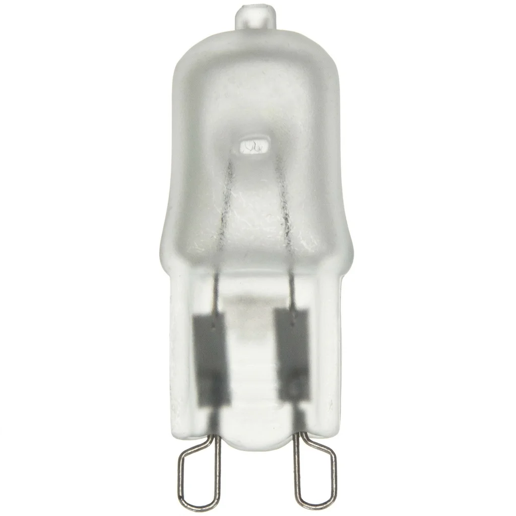 25W G9 Frosted Halogen Capsule Bulb 240V Warm