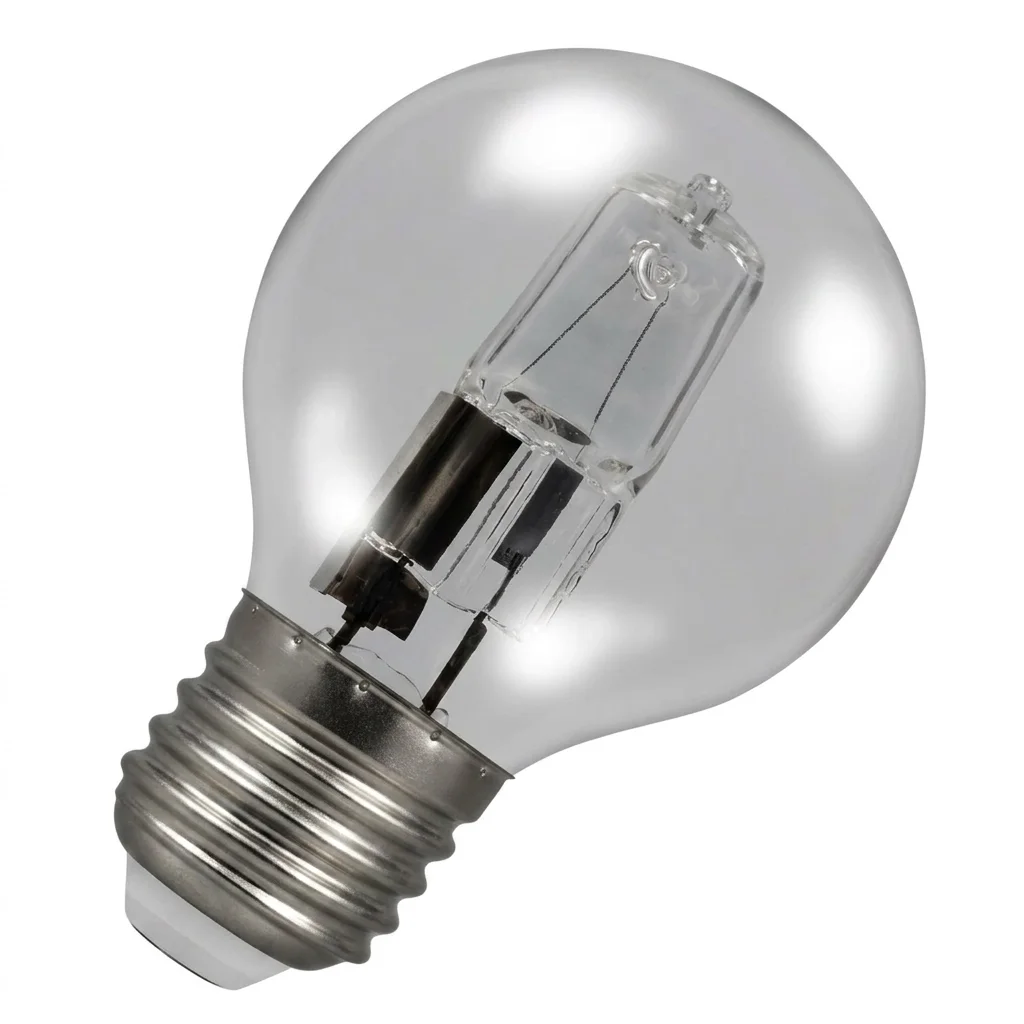 28W Halogen Golfball ES Bulb 40W Equivalent Dimmable Warm