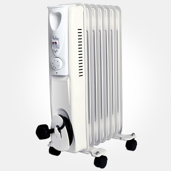 Efficient and Portable 2KW Oil Filled Heater: Eterna OILHT211