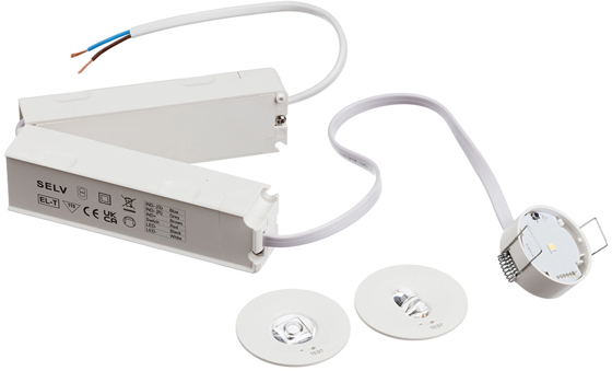Sentinel Pro Recessed Emergency NM Area & Escape Lens This is a Product image