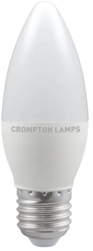 Pack of 5x Crompton LED Candle 5.5W ES Very Warm White (40W Alternative) This is a Product image