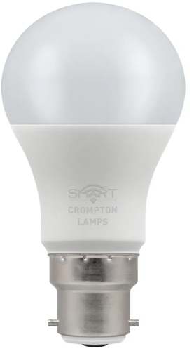 Crompton Smart/Wifi LED GLS 8.5W BC RGB + Warm White (60W Alternative) This is a Product image