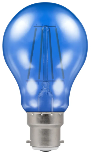 Crompton 4.5W BC GLS LED Filament Bulb Blue (25 Watt Alternative) This is a Product image
