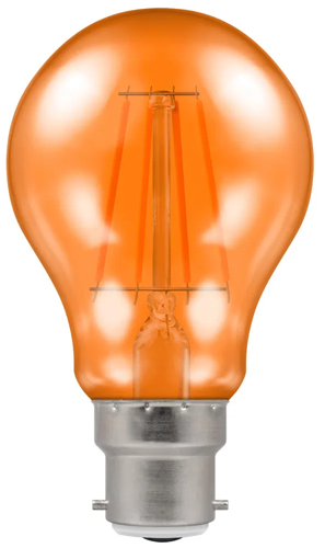 Crompton 4.5W BC GLS LED Filament Bulb Orange (25 Watt Alternative) This is a Product image