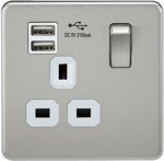 This is a Quality Finished Light Switches And Sockets