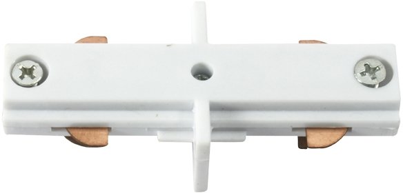 Knightsbridge TRKLC1W 230V White Track In-Line Connector