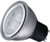 This is a 6 W GU10 Reflector/Spotlight bulb that produces a Warm White (830) light which can be used in domestic and commercial applications