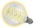 This is a 1.3 W 26-27mm ES/E27 Globe bulb that produces a Warm White (830) light which can be used in domestic and commercial applications