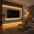 LED Strip Seamless COB 24V IP20 (Very Warm White - 2700K) 10 Watts per Metre Dotless (Sold per metre)