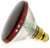 This is a 80W 26-27mm ES/E27 Reflector/Spotlight bulb that produces a Red light which can be used in domestic and commercial applications