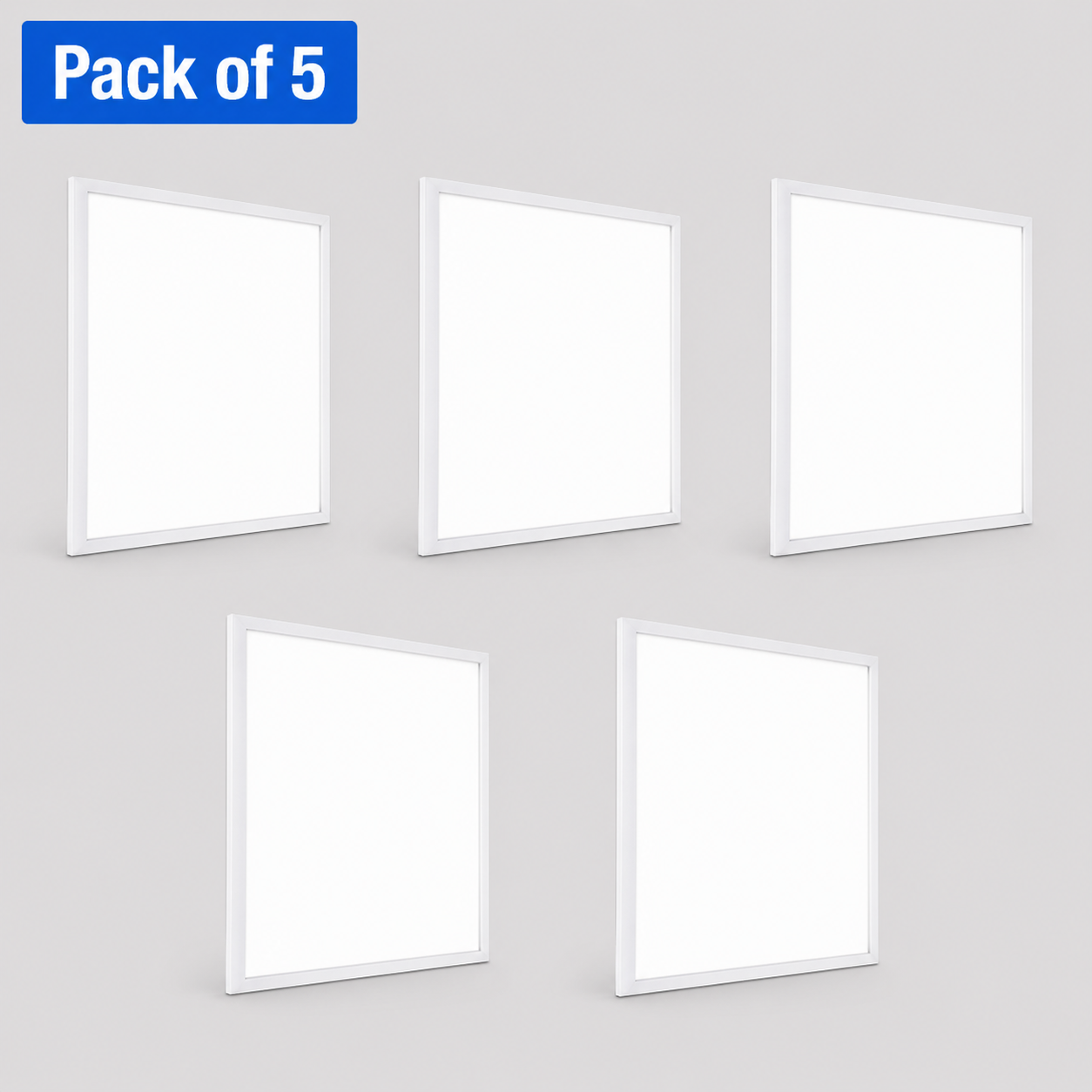 5 Pack V-Tac 48W LED 600x600mm Borderline Panel (CCT - Warm White / Cool White / Daylight)