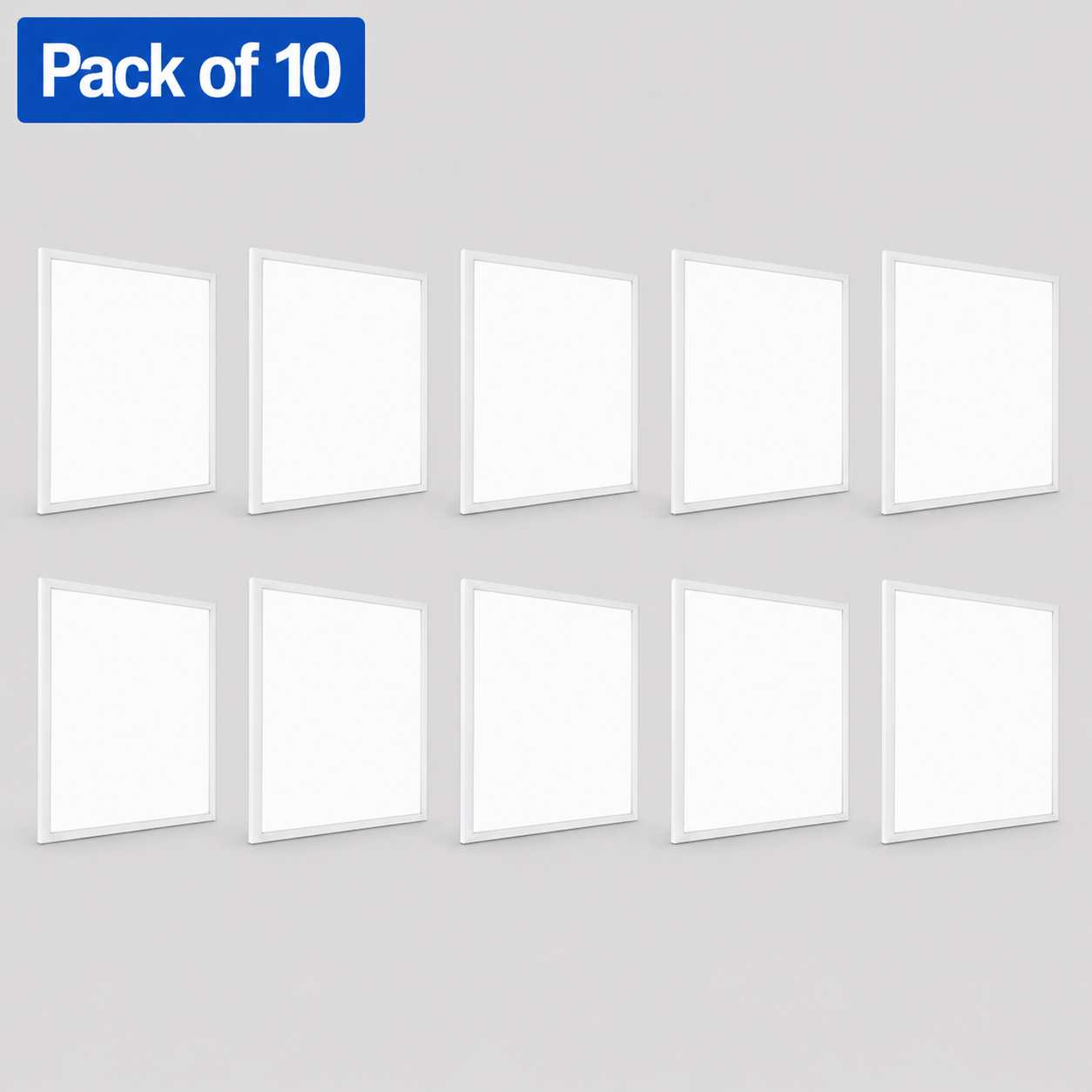 10 Pack V-Tac 48W LED 600x600mm Borderline Panel (CCT - Warm White / Cool White / Daylight)