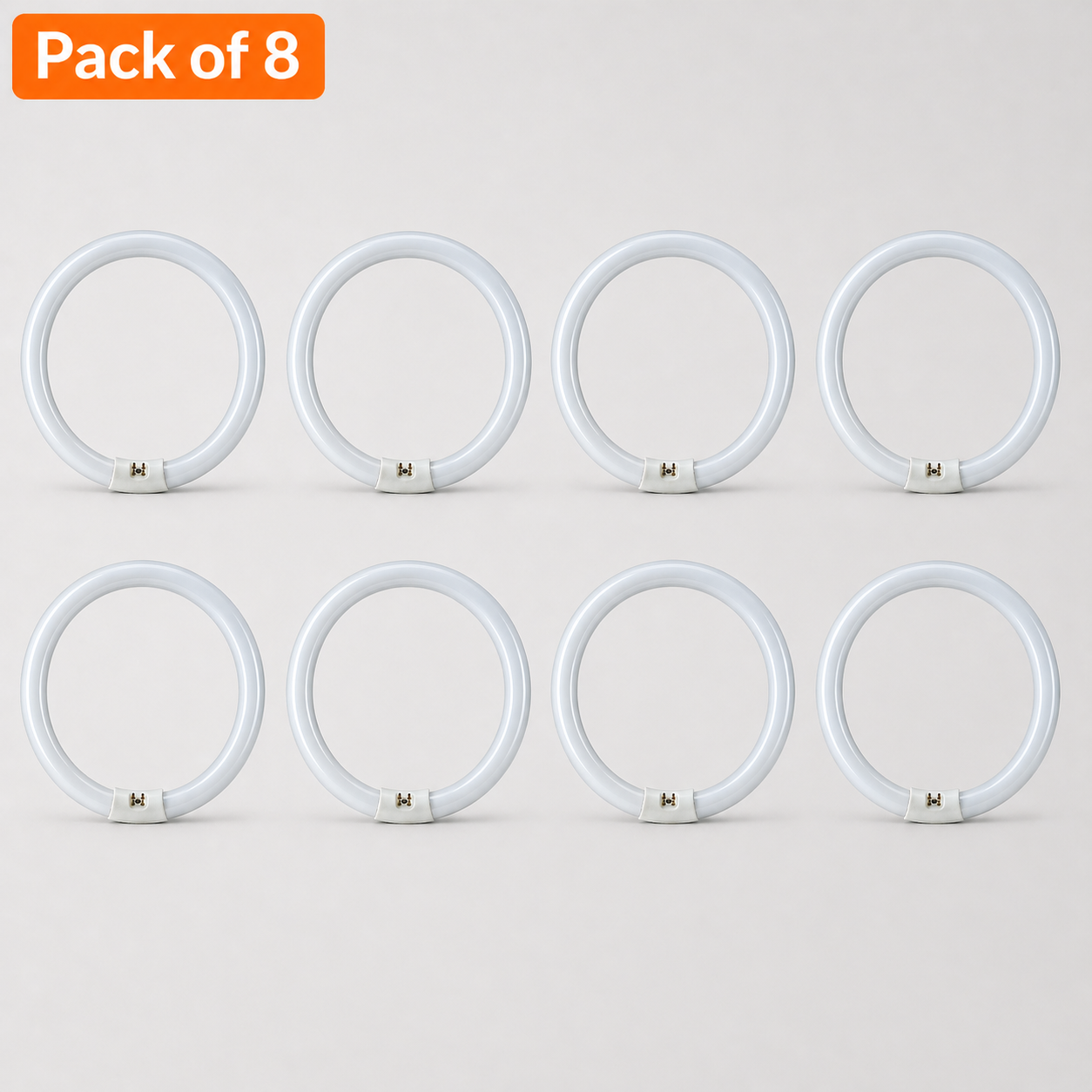 8 Pack 22W T9 Circular Fluorescent Blacklight Tube 210mm Dia Fly Killer Replacement Bulb