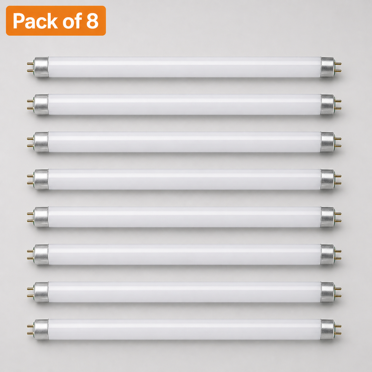 8 Pack Philips 18W 24" 600mm T8 Shatter-proof UV Fly Killer Tubes