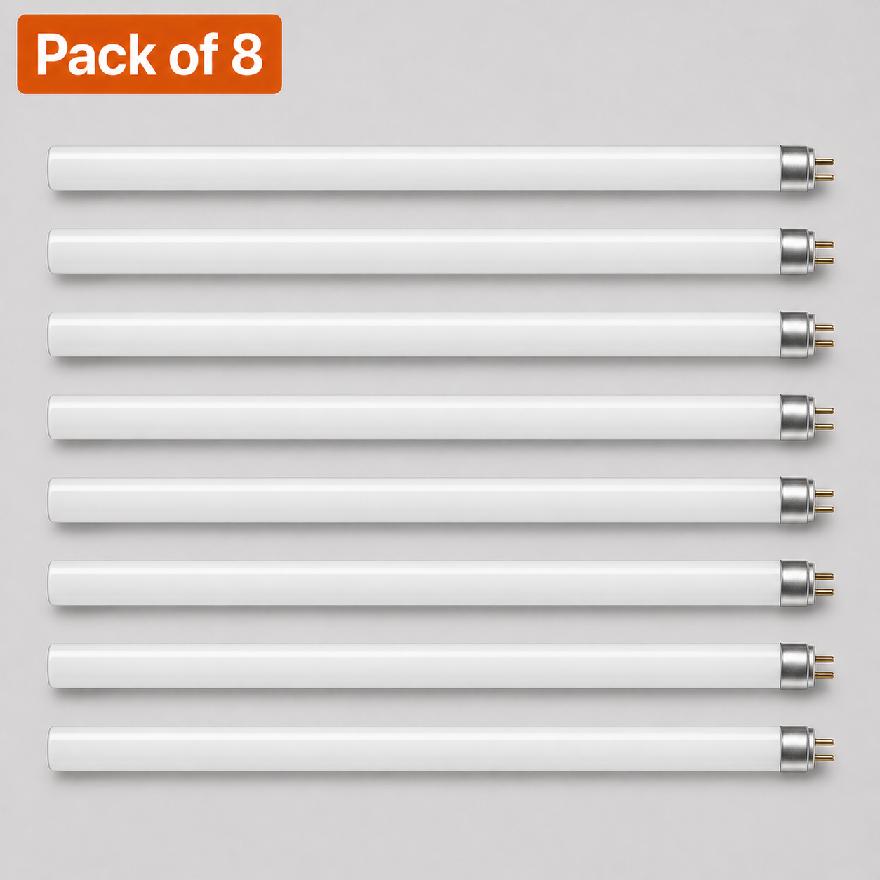 8 Pack Pestwest Excellight 15W T5 UV Fly Killer Tubes (304mm/12")