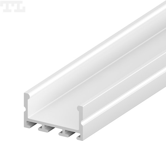 (23mm x 12.5mm) Recessed LED Profile P13-3 White This is a Product image