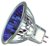 This is a 50W GX5.3/GU5.3 Reflector/Spotlight bulb that produces a Blue light which can be used in domestic and commercial applications