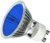 This is a 35W GU10 Reflector/Spotlight bulb that produces a Blue light which can be used in domestic and commercial applications