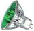 This is a 35W GX5.3/GU5.3 Reflector/Spotlight bulb that produces a Green light which can be used in domestic and commercial applications