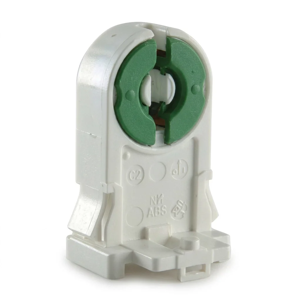 Push Through Lamp Holder Base LH/253/P - 2 Pin G13 Cap, T8/T12 Compatible
