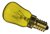 This is a 15W 14mm SES/E14 Pygmy bulb that produces a Yellow light which can be used in domestic and commercial applications