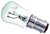 This is a 25W 15mm Ba15d/SBC Pygmy bulb that produces a Clear light which can be used in domestic and commercial applications