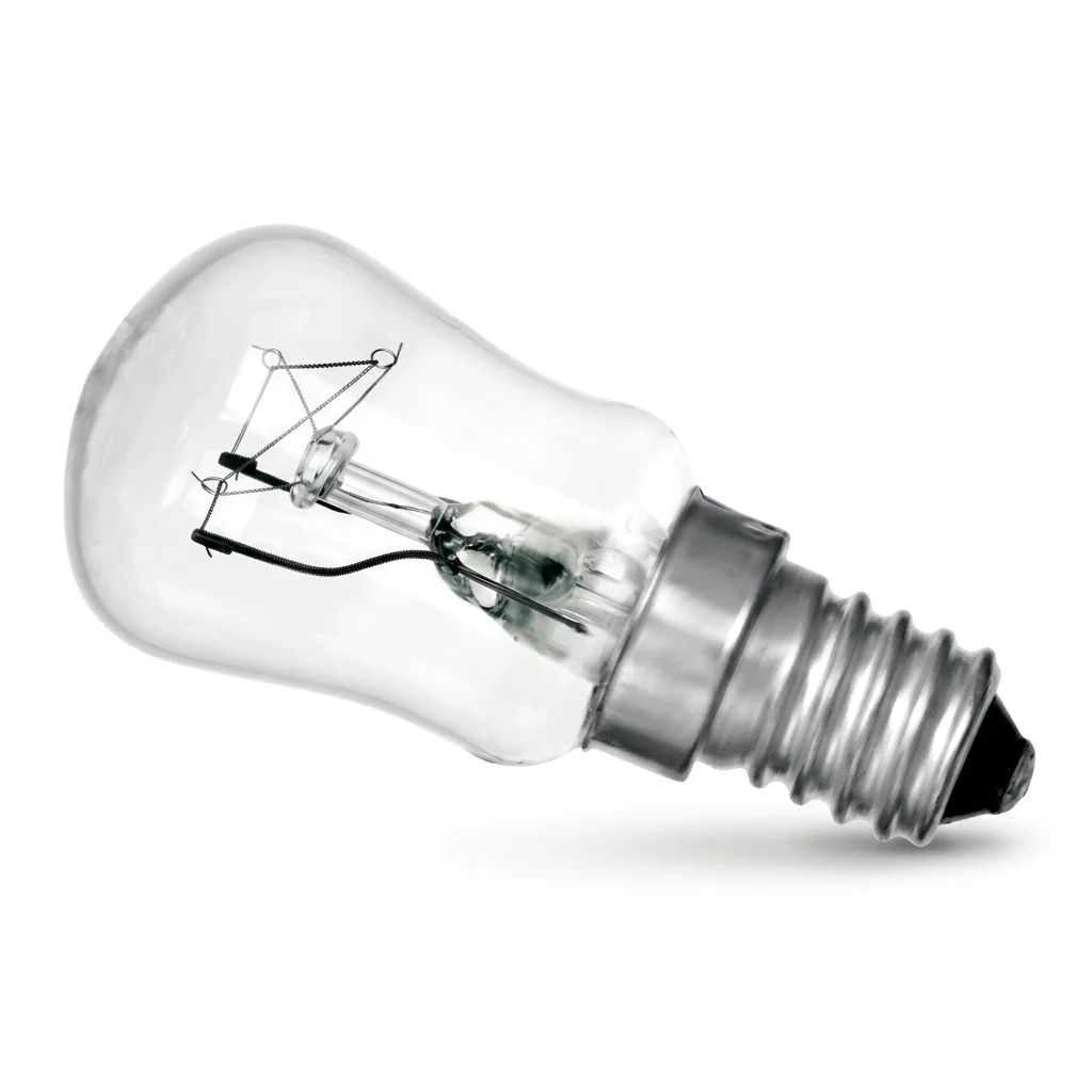 15W 220-240V Incandescent Pygmy 14mm E14/SES Clear