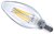 This is a 4 W Candle bulb that produces a Very Warm White (827) light which can be used in domestic and commercial applications