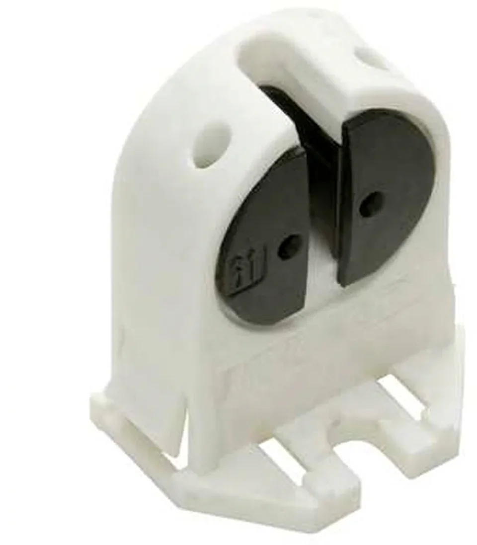 T5 Fluorescent Tube Lampholder - G5 Base, Push-Through or Screw Fixed