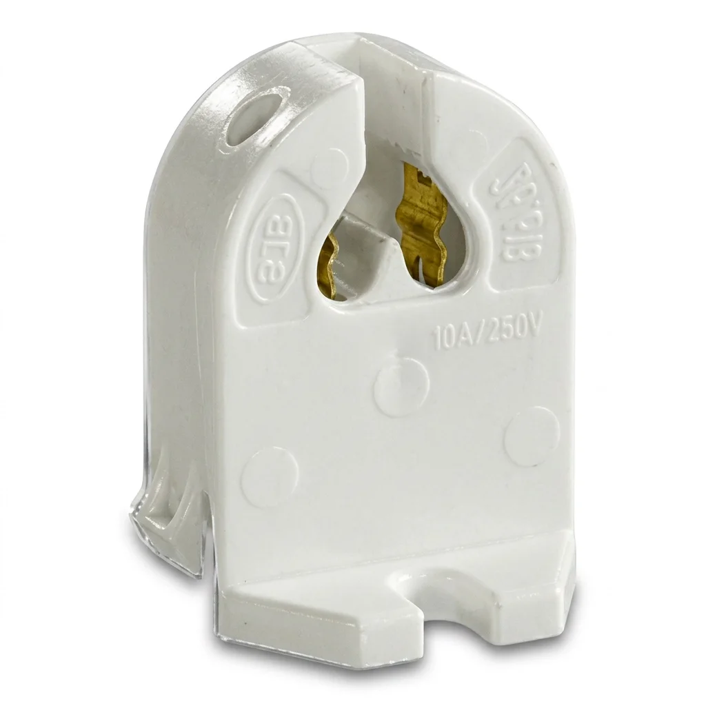 Push Through Pedestal Lamp Holder for T5 Tubes
